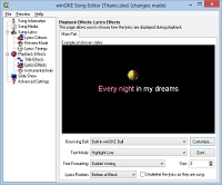 winOKE Song Editor